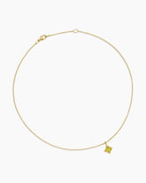 Cable Collectibles® Teen Quad Necklace in 18K Yellow Gold with Peridot